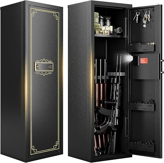 KAER Biometric Gun Safe and Cabinet