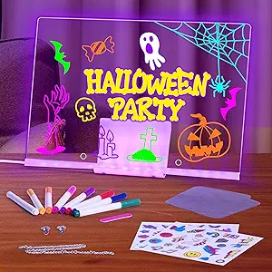 LED Drawing Board with Vibrant Colors and Modes
