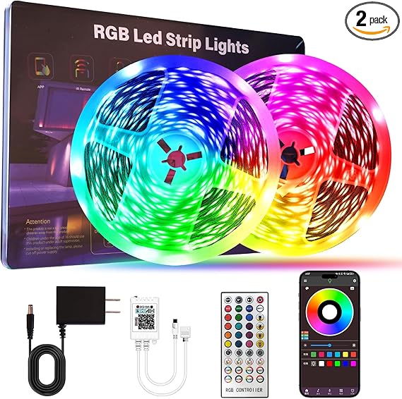 RGB LED Strip Lights (200 ft)