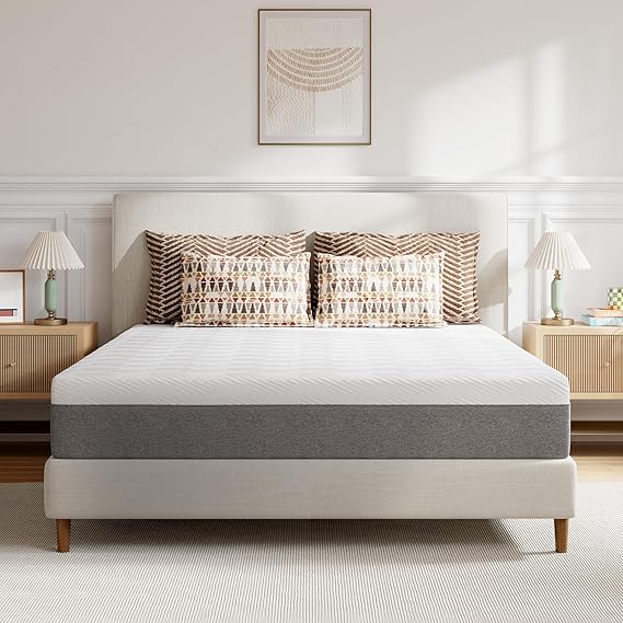 Novilla 10-Inch Gel Memory Foam King Size Mattress