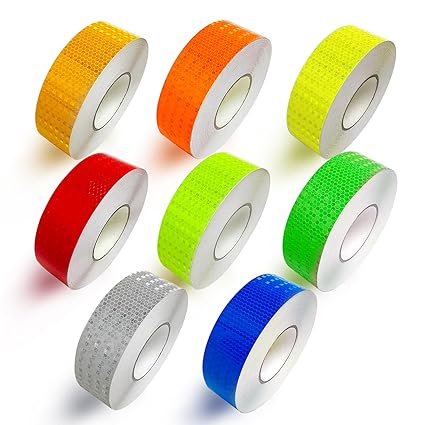 8 Rolls High-Visibility Reflective Tape