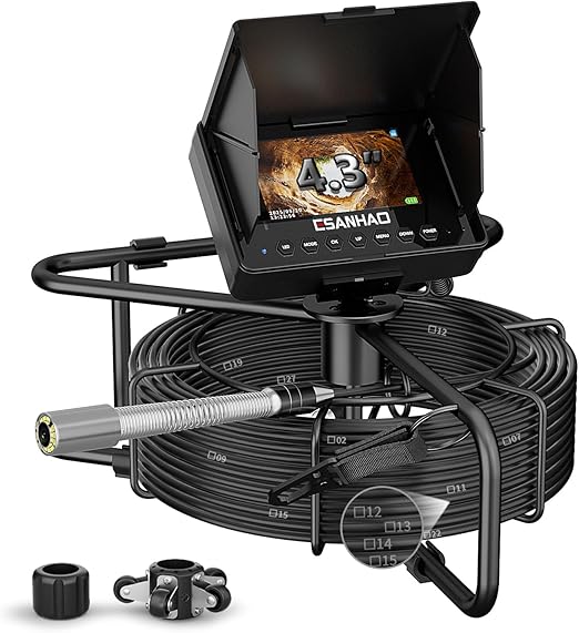 100ft Sewer Camera with DVR