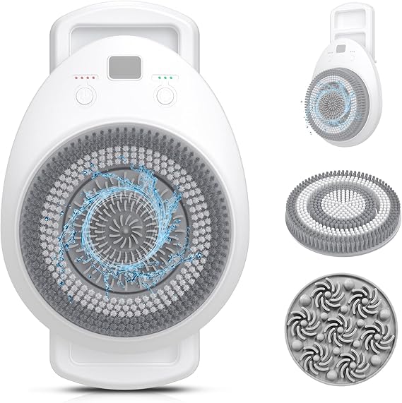 Smart Wall-Mounted Electric Back Scrubber