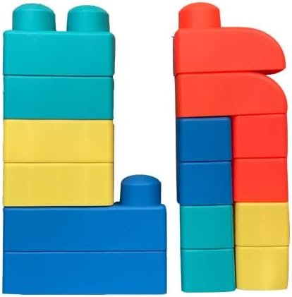 Soft Stacking Building Blocks for Babies and Toddlers