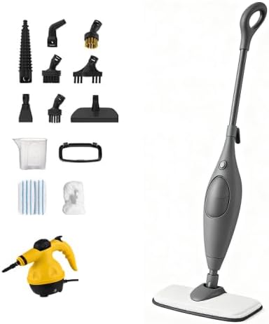 2-in-1 Steam Mop and Handheld Cleaner