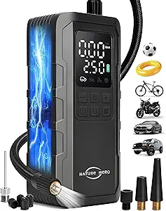 Portable Tire Inflator and Power Bank