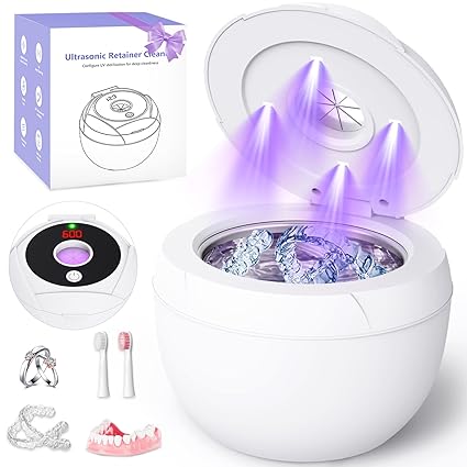 Ultrasonic Retainer and Dental Cleaner