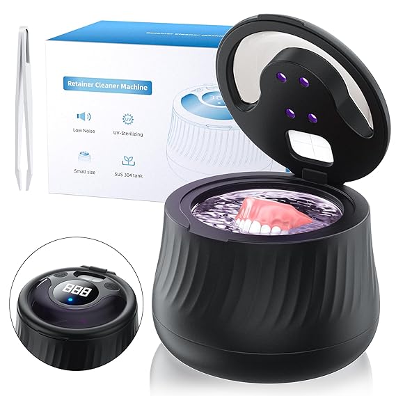 Ultrasonic Retainer and Dental Cleaner