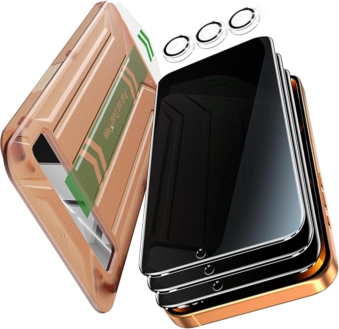 YMHML Privacy Screen Protector for iPhone 17 Pro Max