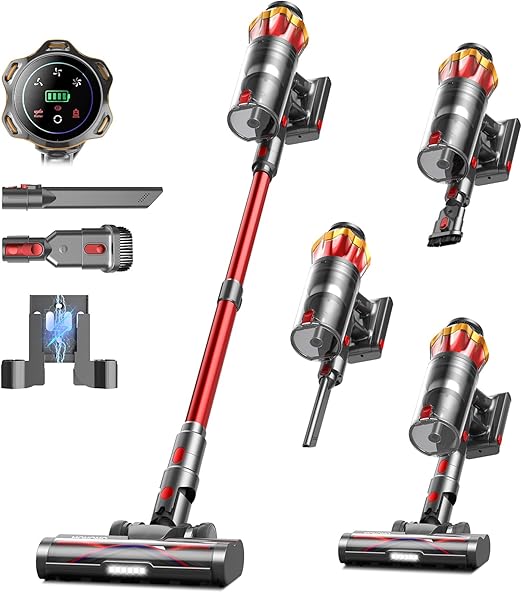 Cordless Vacuum Cleaner with Smart Display