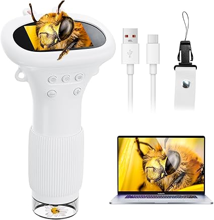 Ahalfcit Kids Microscope