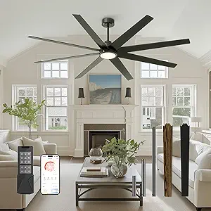 CubiCubi 72-Inch Smart Ceiling Fan