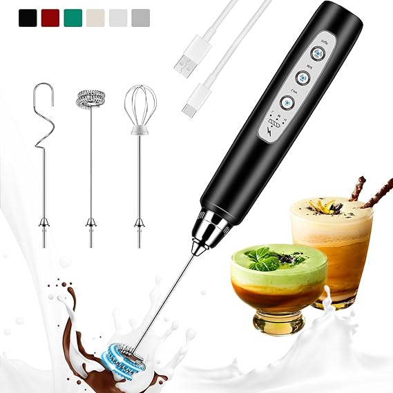Rechargeable Handheld Milk Frother