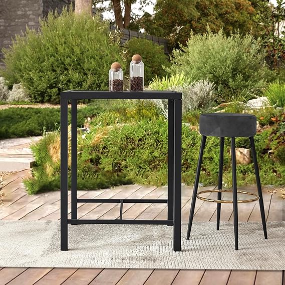 Square 36.5″ High Outdoor Bar Table