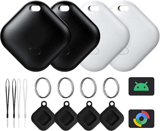 Tags-4 Pack for Android – Google Find My Device Tracker