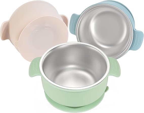 Bella’s Friends Suction Baby Bowls 3-Pack