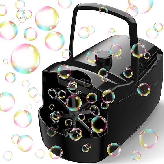 Automatic High-Output Bubble Machine
