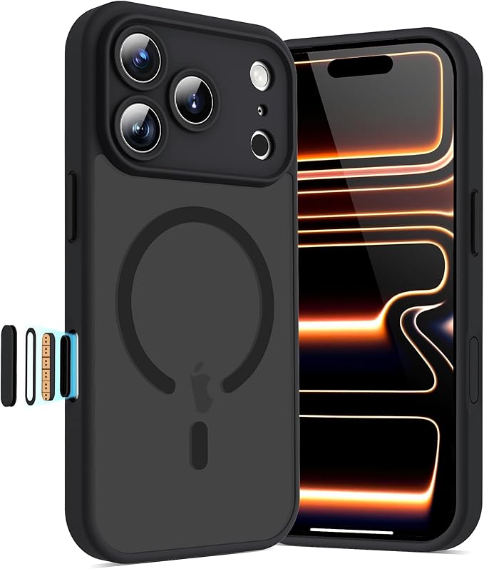 iPhone 17 Pro 6.3” Magnetic Case (Black)