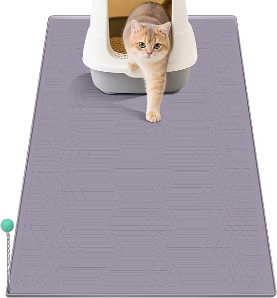 Extra-Large Silicone Cat Litter Mat