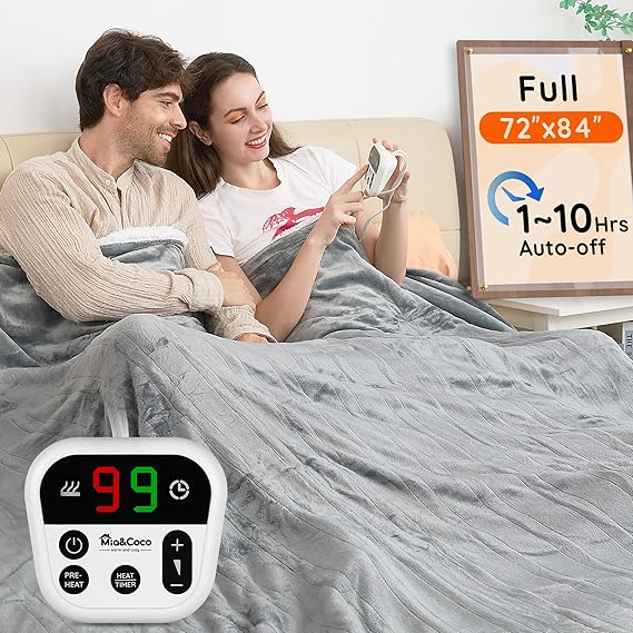 Mia&Coco Full Size Heated Blanket