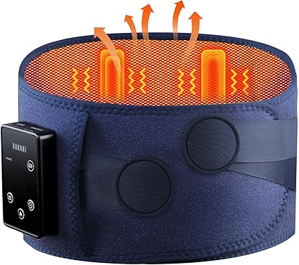 Cordless Heated Back Massager 5000mAh 3 Heat 4 Vibe