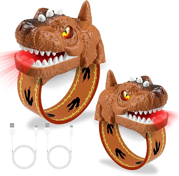 Dinosaur Wrist Walkie Talkies Rechargeable Long Range