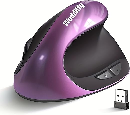 Ergonomic Vertical Wireless Mouse (Right Handed, Small)