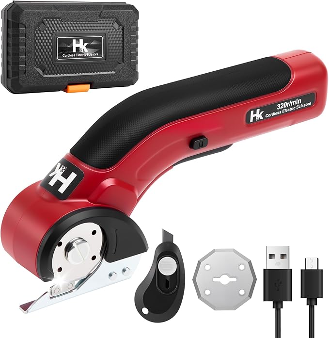 HK Cordless Electric Scissors with Brushless Motor