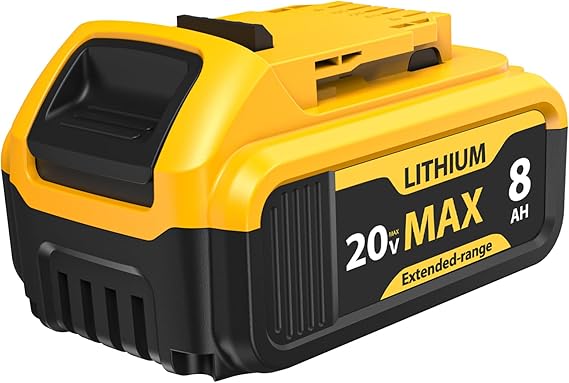 8000mAh Replacement Battery for DeWalt 20V Max
