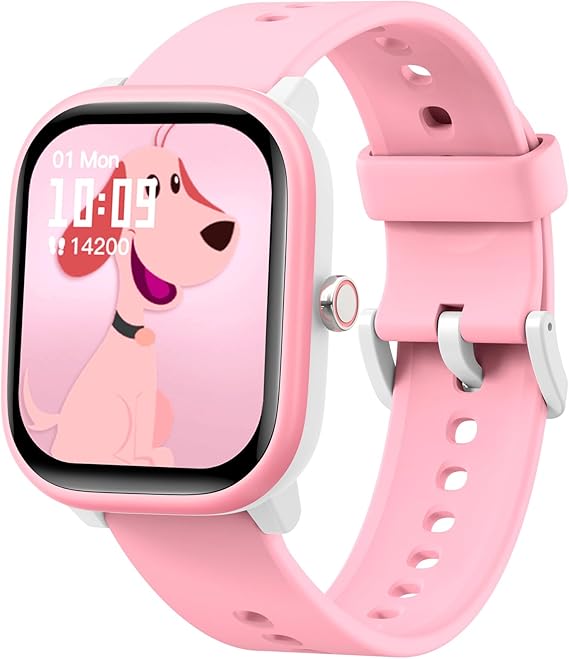 Kids Smart Watch & Fitness Tracker (Pink)