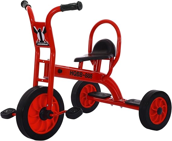 Tough Kids Tricycle with Airless Rubber Tires Ages 2-6