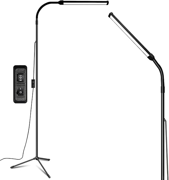 LED Floor Lamp for Eyelash Extensions & Makeup