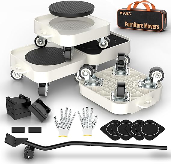 Heavy-Duty 1200LBS Furniture Dolly Kit