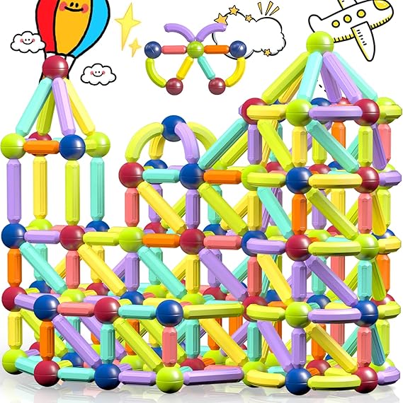 26PCS Magnetic Building Blocks & Sticks