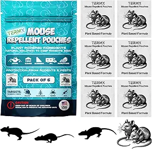 6-Pack Mouse Repellent Pouches