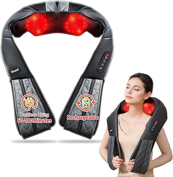 Cordless Neck & Shoulder Massager with Heat