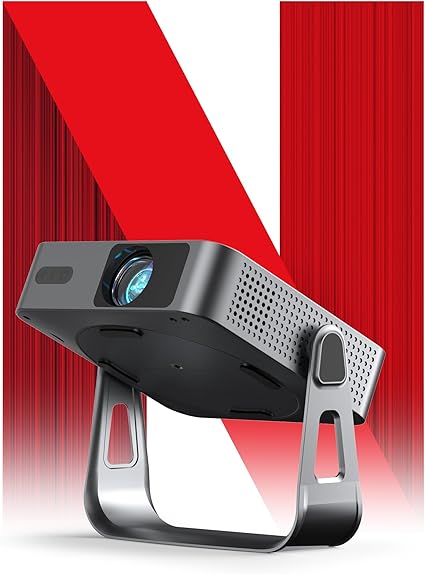 Netflix Licensed Smart Mini Projector 4K Support