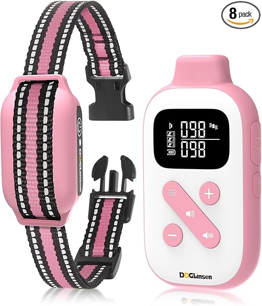 No Shock Dog Training Collar with Beep & Vibration 2800Ft