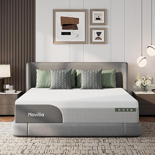Novilla 14 Inch Gel Memory Foam King Mattress