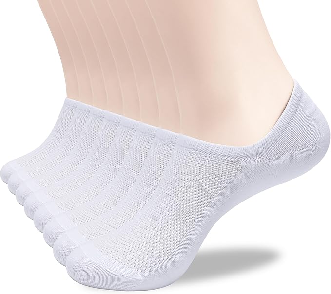 8 Pairs No Show Socks (Men’s & Women’s)