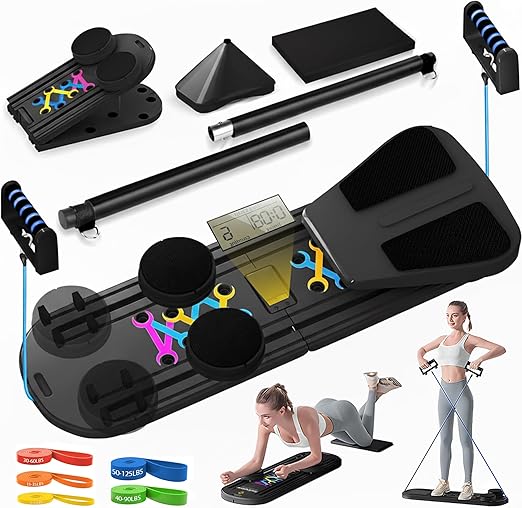 Multi-Purpose Portable Pilates Board & Reformer Set