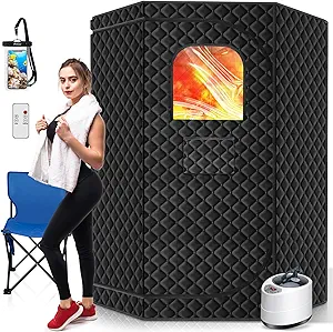 Portable Full-Body Steam Sauna for Home