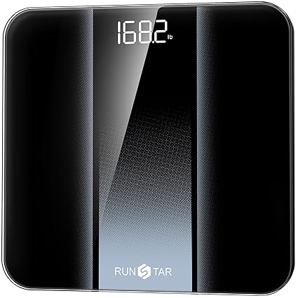 RunStar Digital Bathroom Scale with LED Display