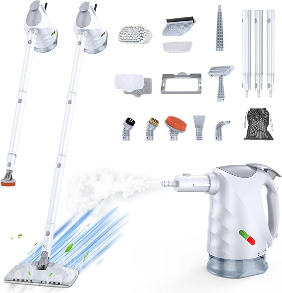 ScrubWiz 10-in-1 Steam Cleaner & Steam Mop