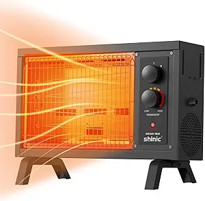 Shinic 1500W Radiant Electric Heater