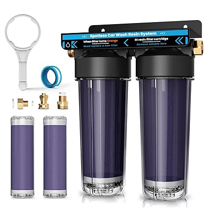 Spotless Deionized Water Filter System for Car Wash and RV