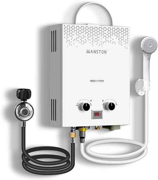 VANSTON 6L Portable Propane Tankless Water Heater