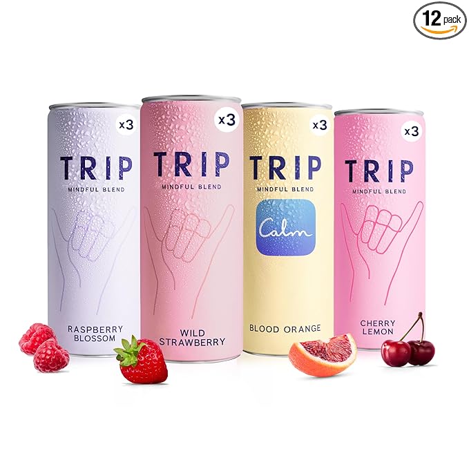 Trip Mindful Blend Adaptogen Seltzer (12 Pk)
