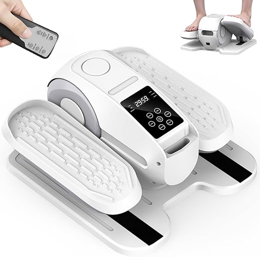 Under Desk Elliptical Leg Exerciser 12 Speeds Auto Mode