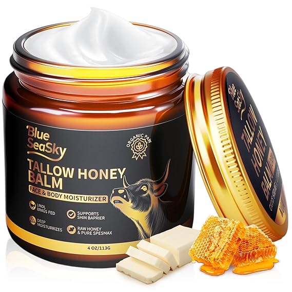 Upgraded Whipped Organic Grass-Fed Beef Tallow Balm